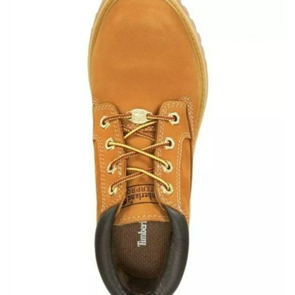 Timberland Nellie Lace Up Utility Waterproof Lug Sole Boots Wheat - Picture 5 of 8
